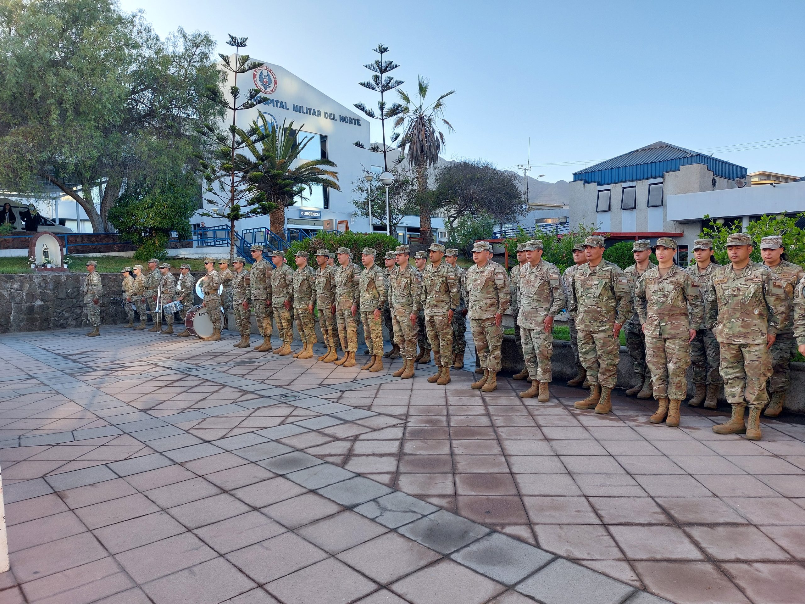 Ascensos en el HMN - Hospital Militar del Norte