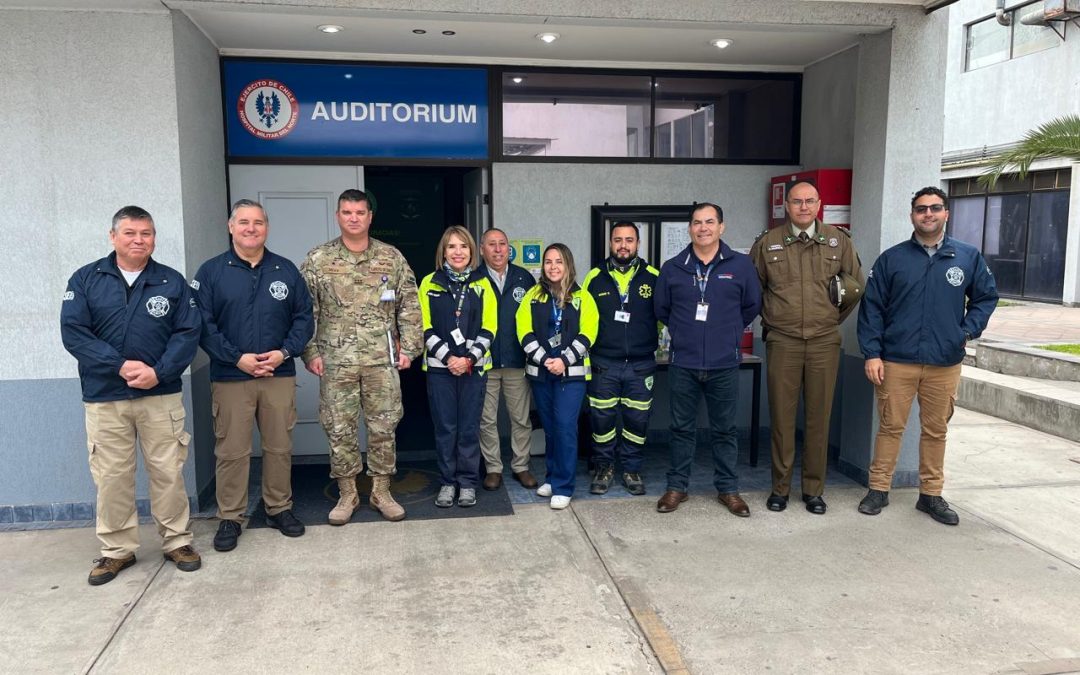 HMN participa en reunión de coordinación ante situaciones de emergencia